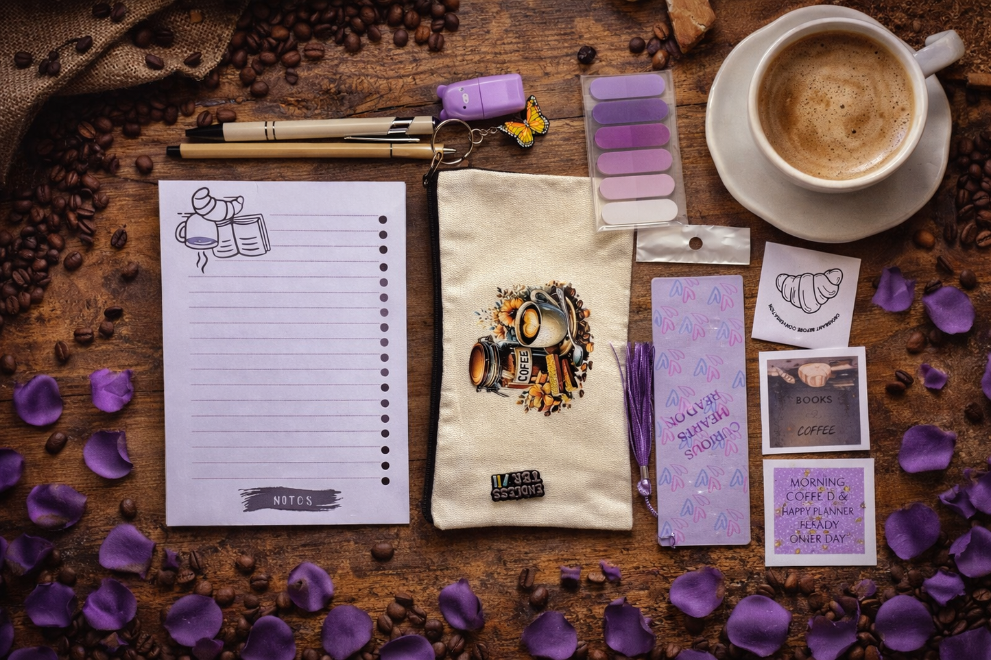 Cute Stationery Bundle Gift Set – Aesthetic Desk Accessories Kit