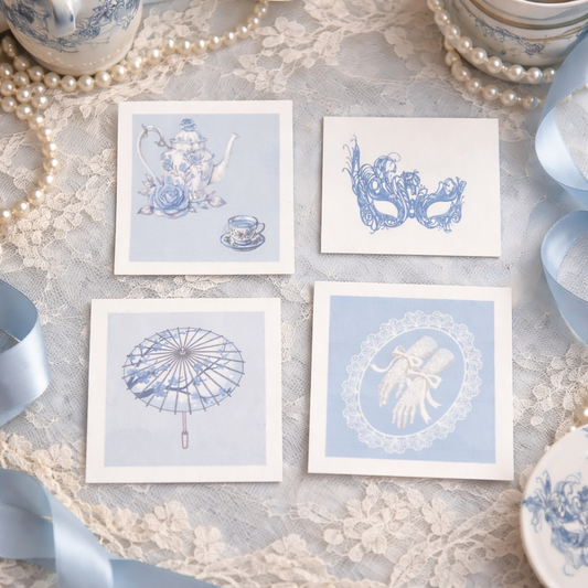 Bridgerton Inspired Regency Vinyl Sticker Set – Waterproof Vintage Aesthetic Stickers