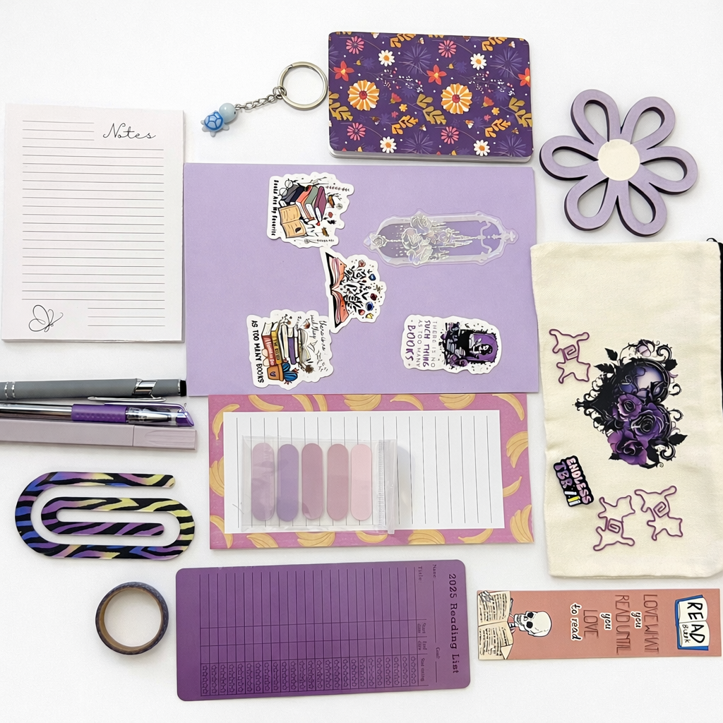 Cute Aesthetic Stationery Set with Pouch – Journal, Pens, Stickers & Notepad Gift Set