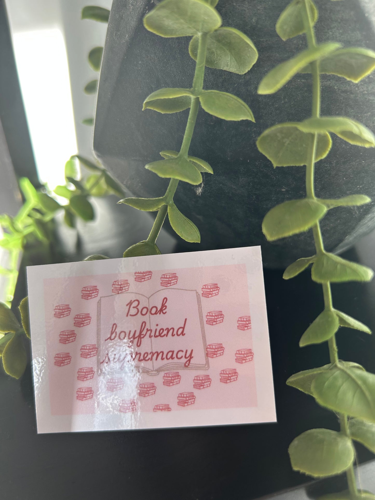 Book Themed Vinyl Sticker Pack (4) | Waterproof Reader Stickers for Planners, Laptops & Water Bottles