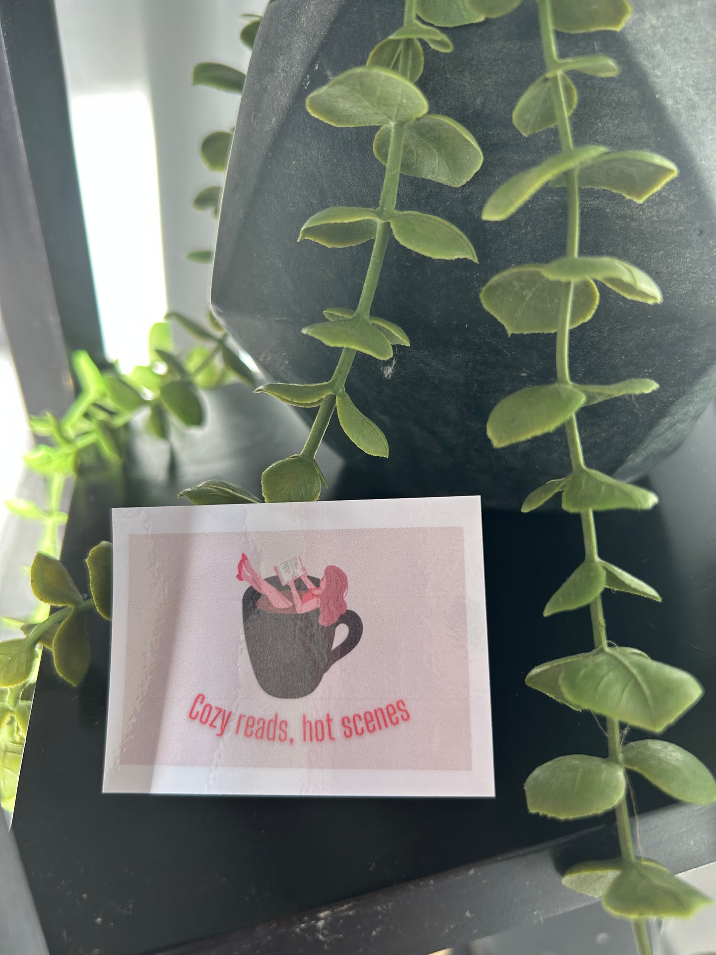 Book Themed Vinyl Sticker Pack (4) | Waterproof Reader Stickers for Planners, Laptops & Water Bottles
