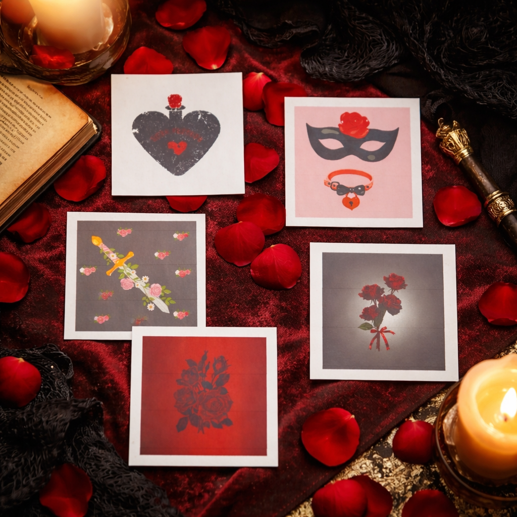 Spicy Romance Waterproof Vinyl Sticker Set – Dark Romance Bookish Stickers