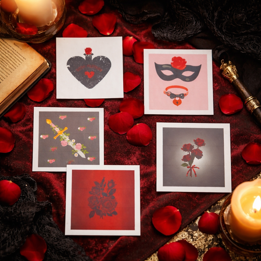 Spicy Romance Waterproof Vinyl Sticker Set – Dark Romance Bookish Stickers