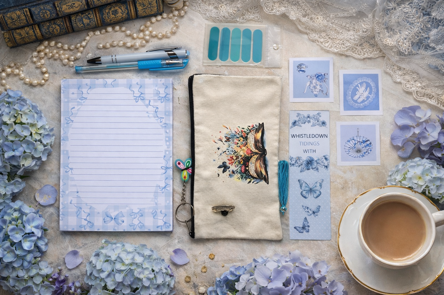 Cute Stationery Bundle Gift Set – Aesthetic Desk Accessories Kit