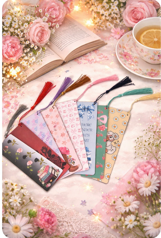Cute Aesthetic Tassel Bookmark for Book Lovers | Reader Gift